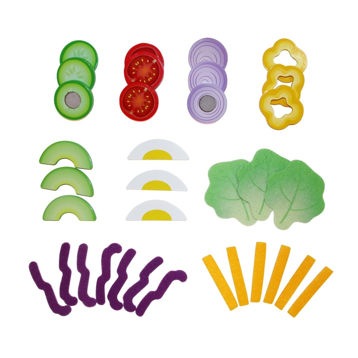 Hape Healthy Salad Playset - Premium for Kids in Qatar | Toysaro.com