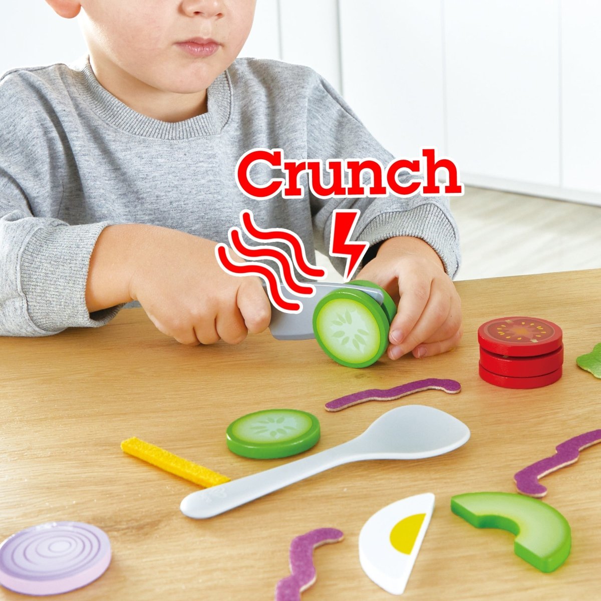 Hape Healthy Salad Playset - Premium for Kids in Qatar | Toysaro.com