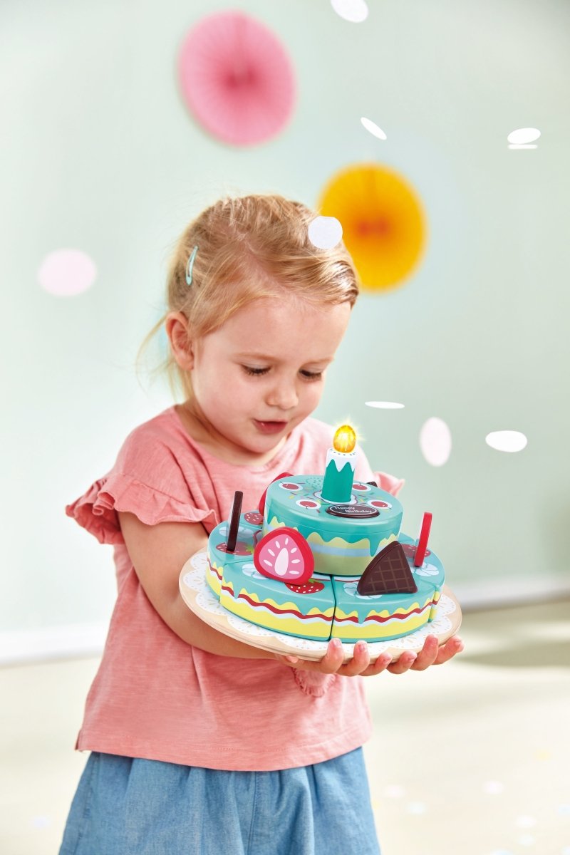 Hape Interactive Happy Birthday Cake - Premium for Kids in Qatar | Toysaro.com