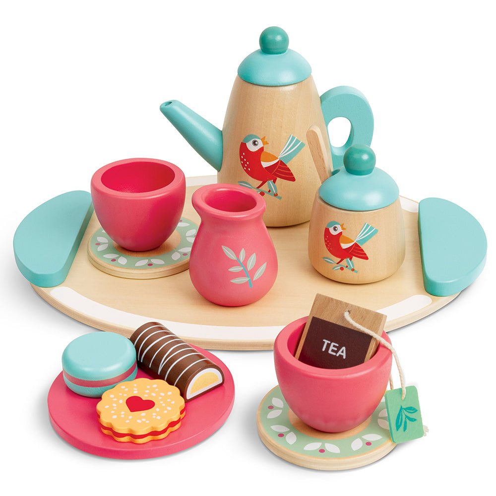 TEA TIME WOODEN PLAY SET - Premium for Kids in Qatar | Toysaro.com