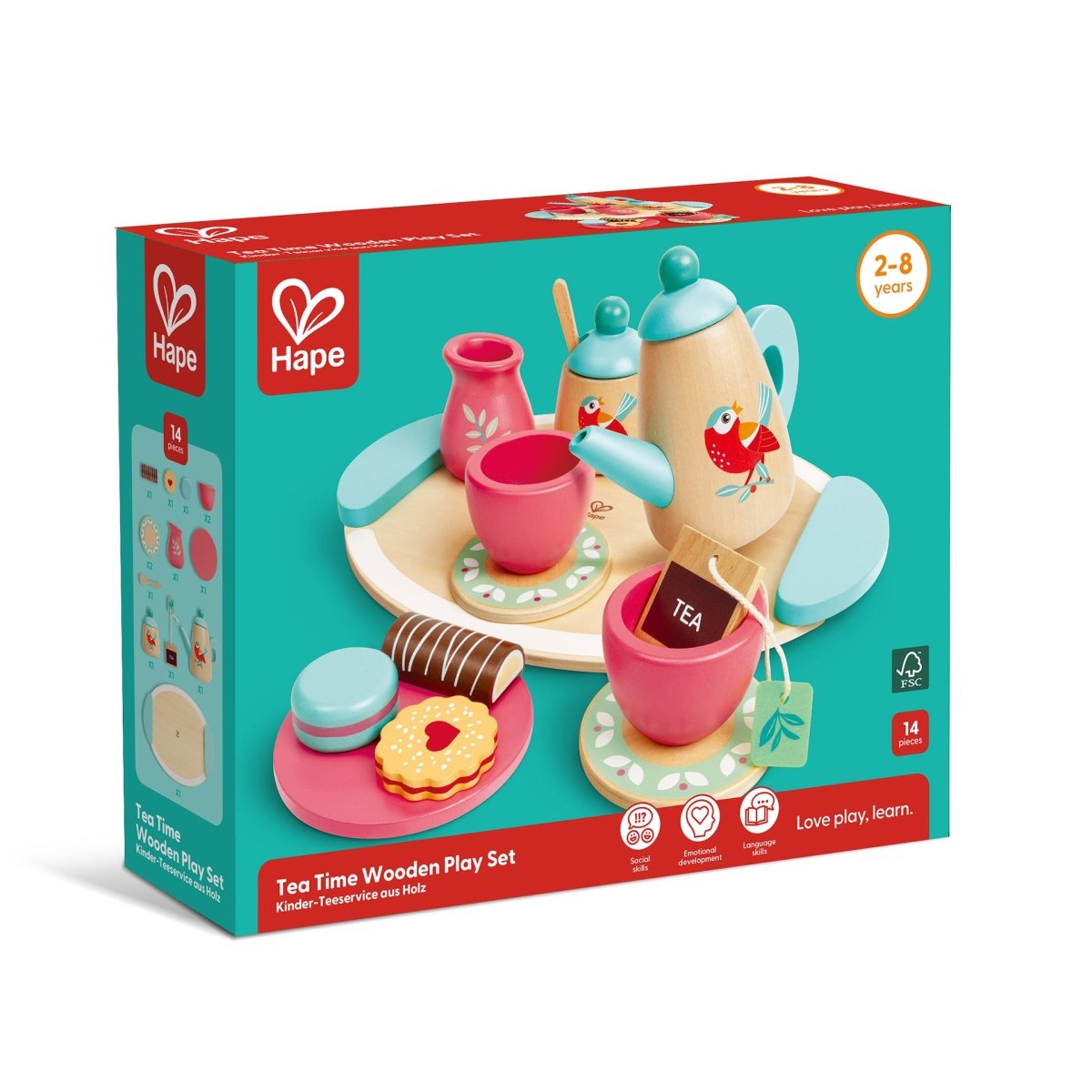 TEA TIME WOODEN PLAY SET - Premium for Kids in Qatar | Toysaro.com