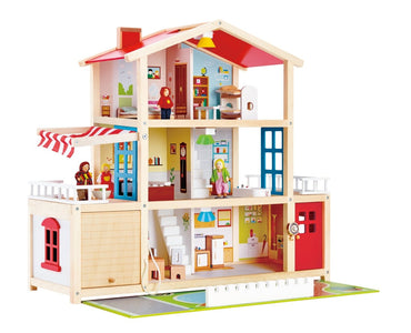 Hape Doll Family Mansion - Premium for Kids in Qatar | Toysaro.com