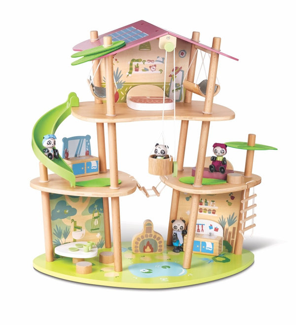 Hape Pandas’ Bamboo House - Premium for Kids in Qatar | Toysaro.com