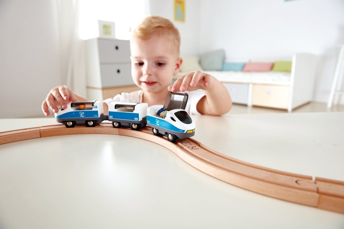 Hape Passenger Train Railway Set - Premium for Kids in Qatar | Toysaro.com