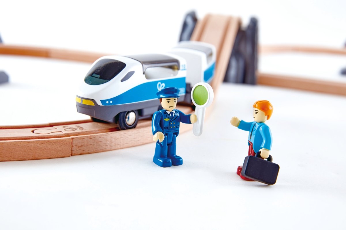 Hape Passenger Train Railway Set - Premium for Kids in Qatar | Toysaro.com