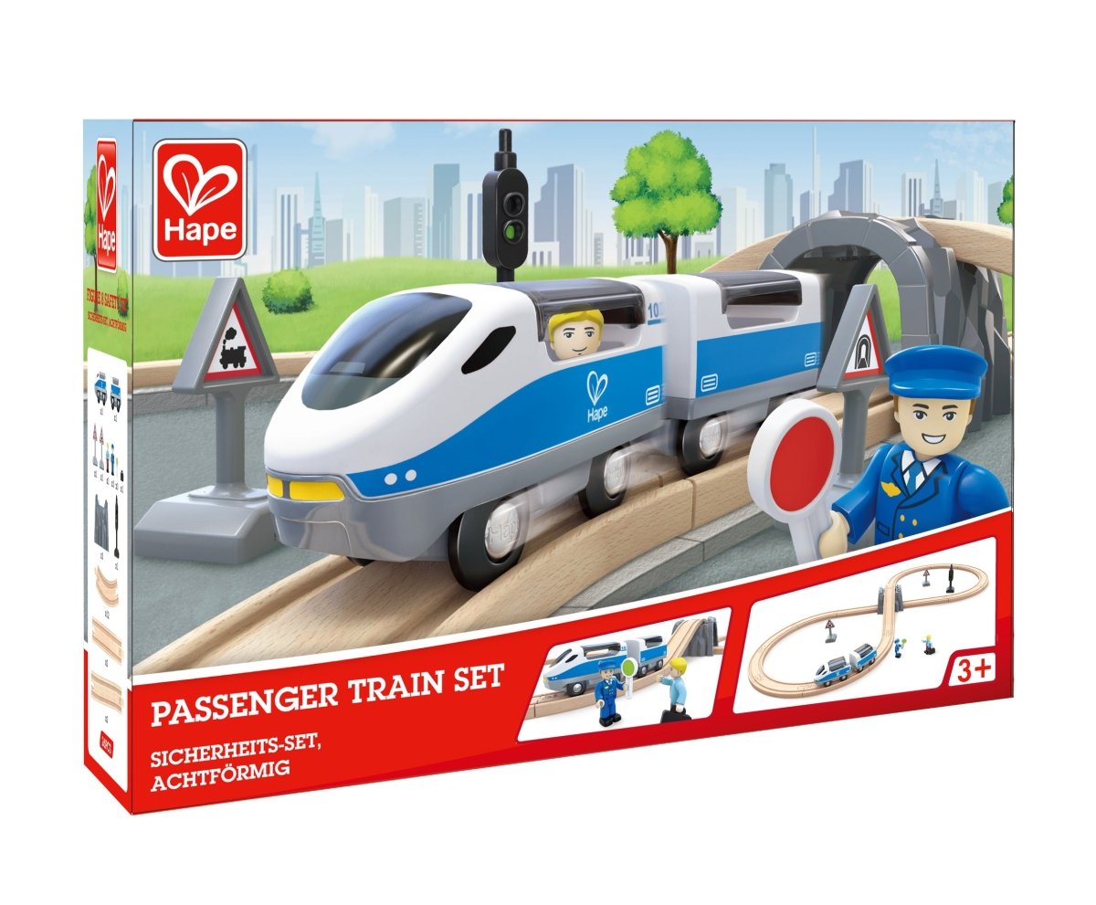 Hape Passenger Train Railway Set - Premium for Kids in Qatar | Toysaro.com