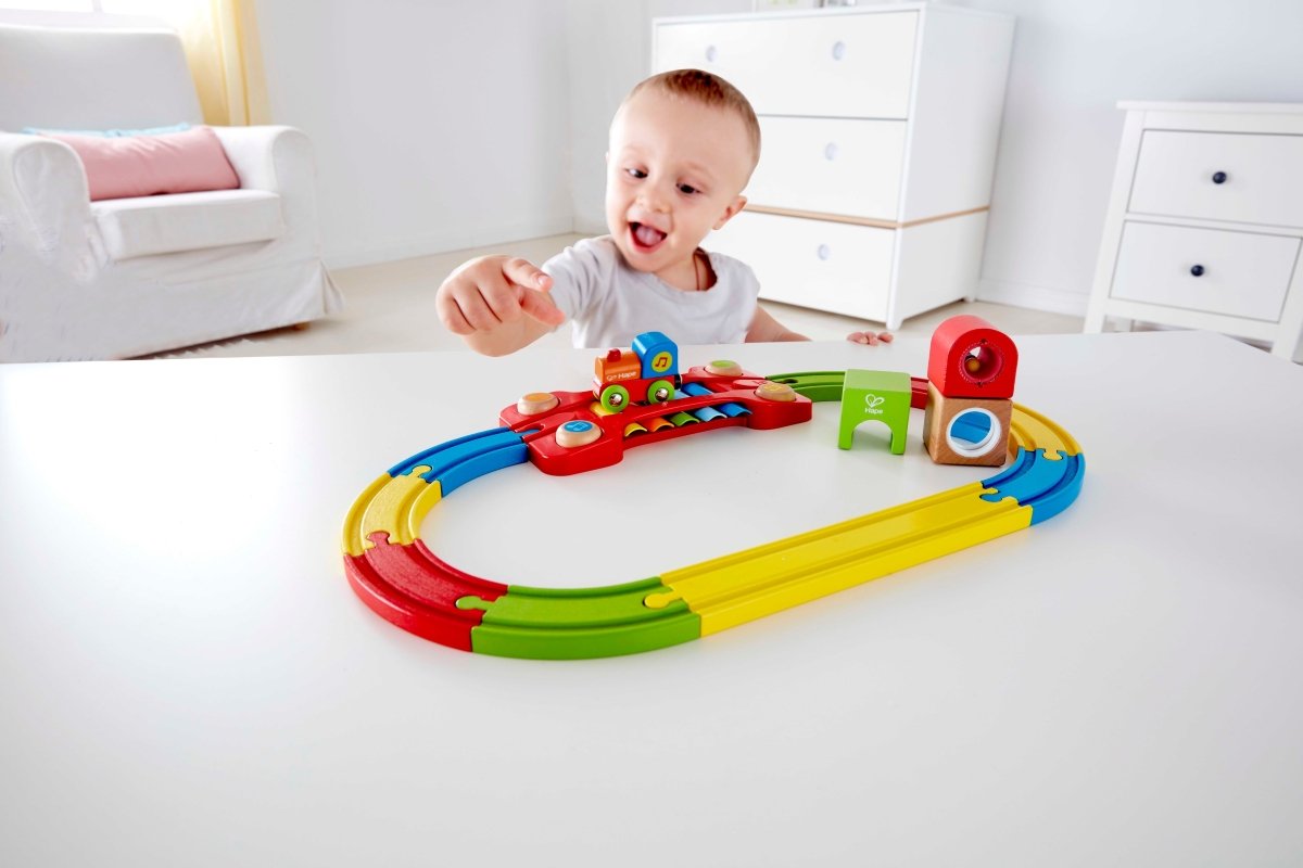 Hape Sensory Railway - Premium for Kids in Qatar | Toysaro.com