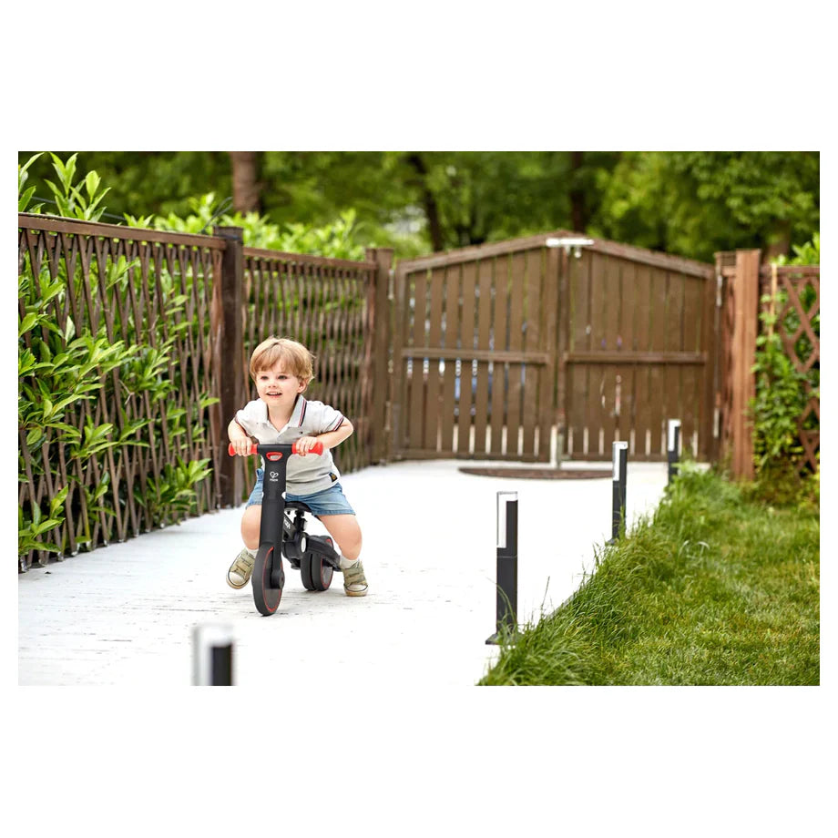 Hape Double-fun Transforming Rider Balance Bike & Tricycle Red 18M+