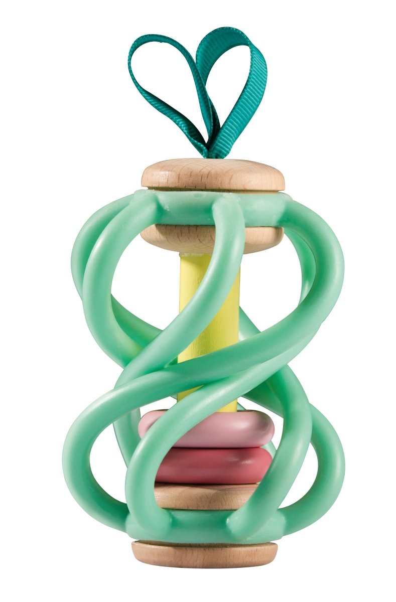 Hape Apple Grab Teether Baby Toy - Premium for Kids in Qatar | Toysaro.com