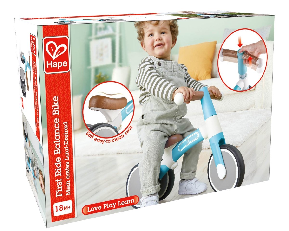 FIRST RIDE BALANCE BIKE - LIGHT BLUE - Premium for Kids in Qatar | Toysaro.com
