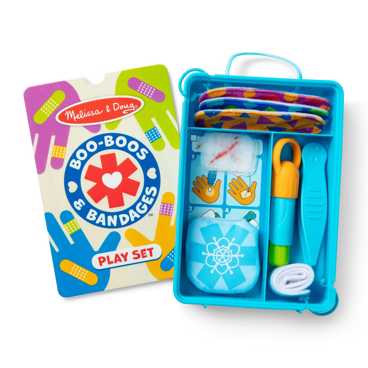Melissa and Doug Boo-Boos & Bandages Reusable Play Set