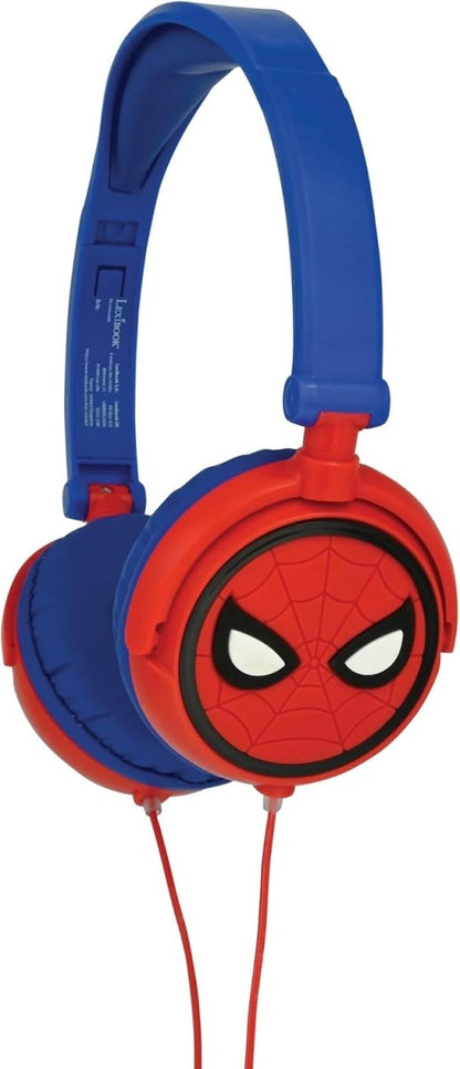 SPIDERMAN STEREO WIRED FOLDABLE HEADPHONE - Premium for Kids in Qatar | Toysaro.com