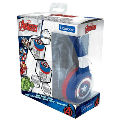 AVENGERS 2 IN 1 FOLDABLE HEADPHONE - Premium for Kids in Qatar | Toysaro.com
