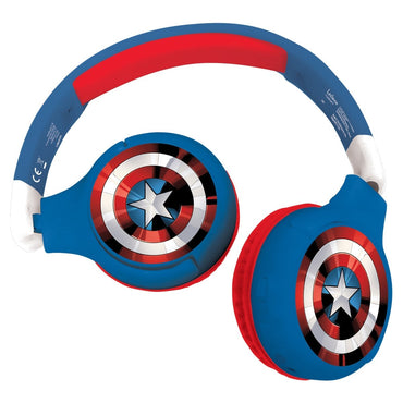 AVENGERS 2 IN 1 FOLDABLE HEADPHONE - Premium for Kids in Qatar | Toysaro.com