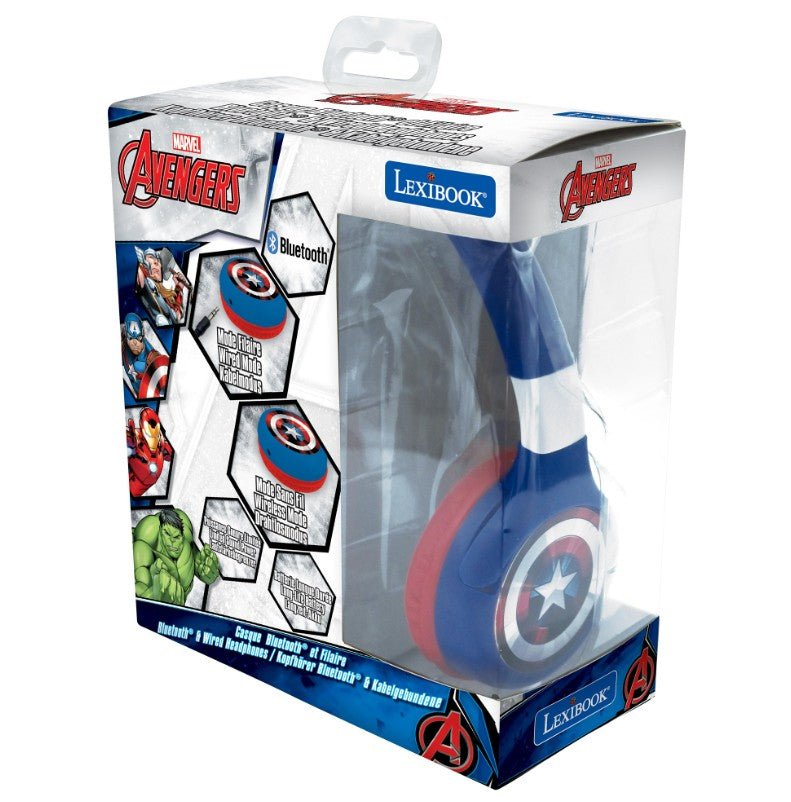 AVENGERS 2 IN 1 FOLDABLE HEADPHONE - Premium for Kids in Qatar | Toysaro.com