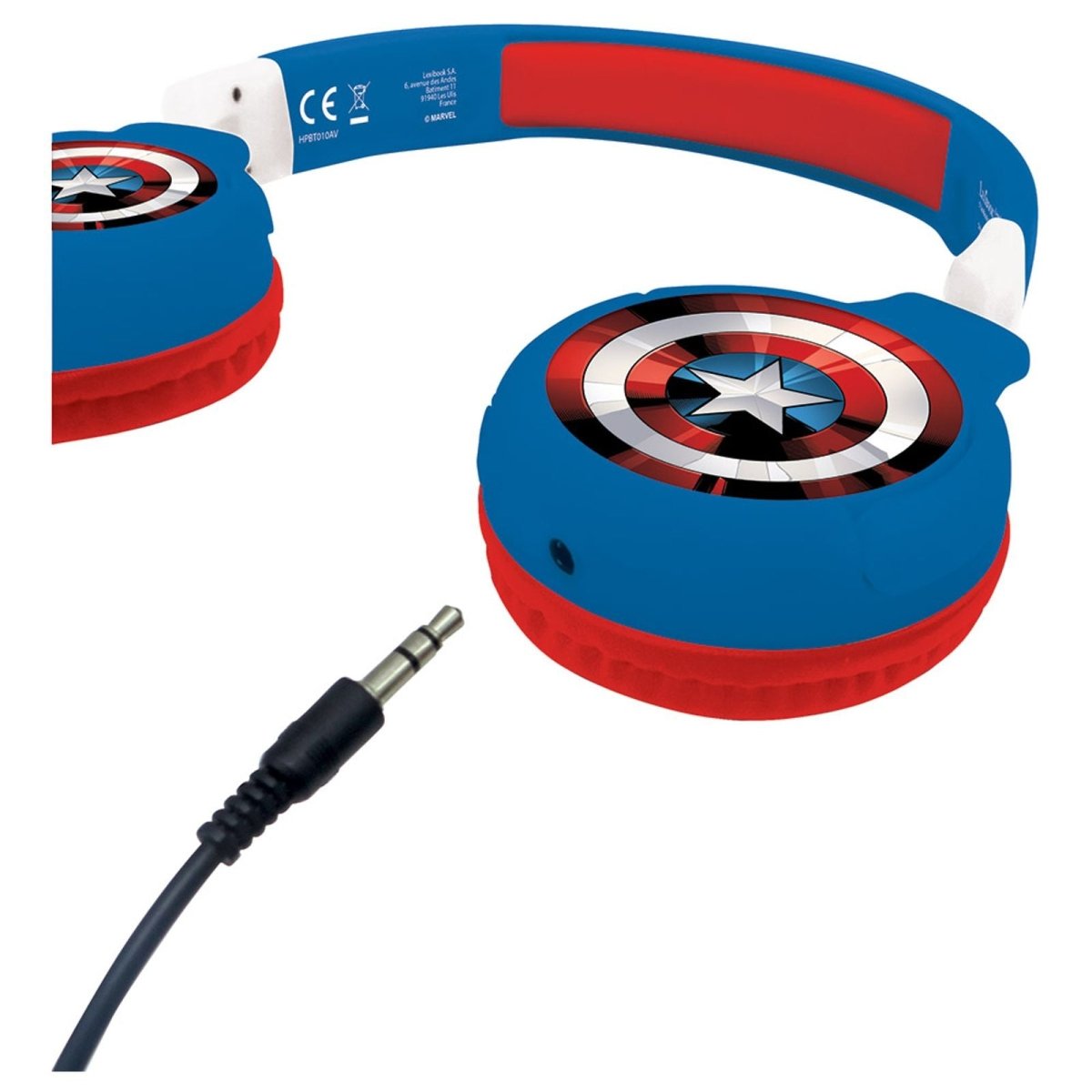AVENGERS 2 IN 1 FOLDABLE HEADPHONE - Premium for Kids in Qatar | Toysaro.com