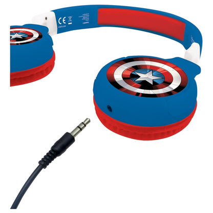 AVENGERS 2 IN 1 FOLDABLE HEADPHONE - Premium for Kids in Qatar | Toysaro.com