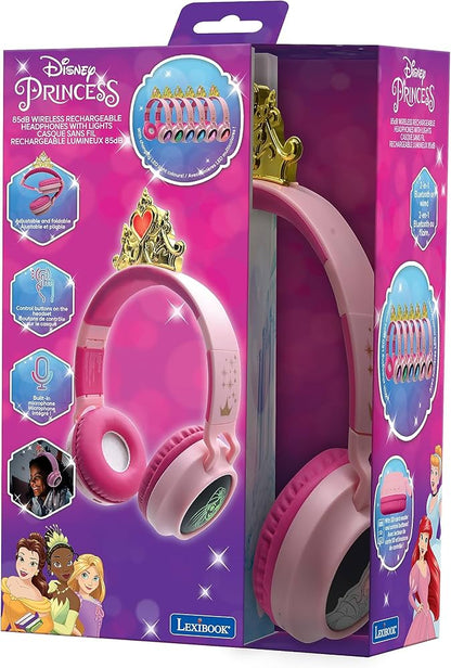 PRINCESS BLUETOOTH/WIRED FOLDABLE HEADPHONES - Premium for Kids in Qatar | Toysaro.com