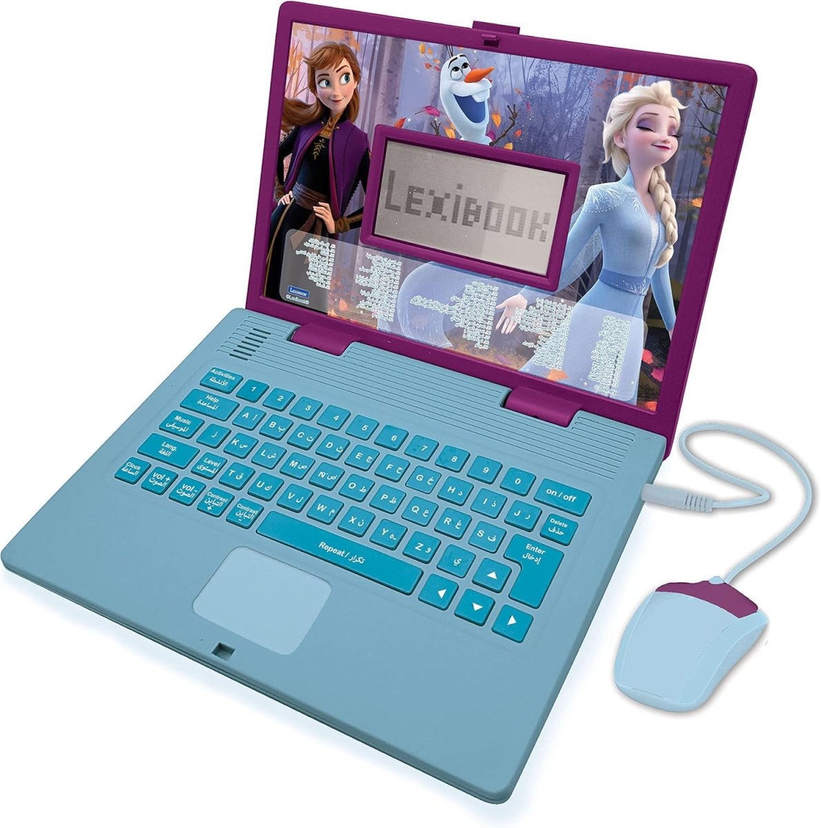 FROZEN BILINGUAL EDUCATIONAL LAPTOP ARABIC/ENGLISH - Premium for Kids in Qatar | Toysaro.com