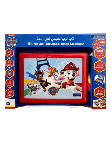 PAW PATROL BILINGUAL EDUCATIONAL LAPTOP ARABIC/ENGLISH - Premium for Kids in Qatar | Toysaro.com