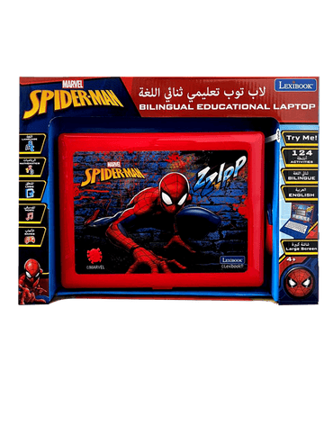 SPIDERMAN BILINGUAL EDUCATIONAL LAPTOP ARABIC/ENGLISH - Premium for Kids in Qatar | Toysaro.com