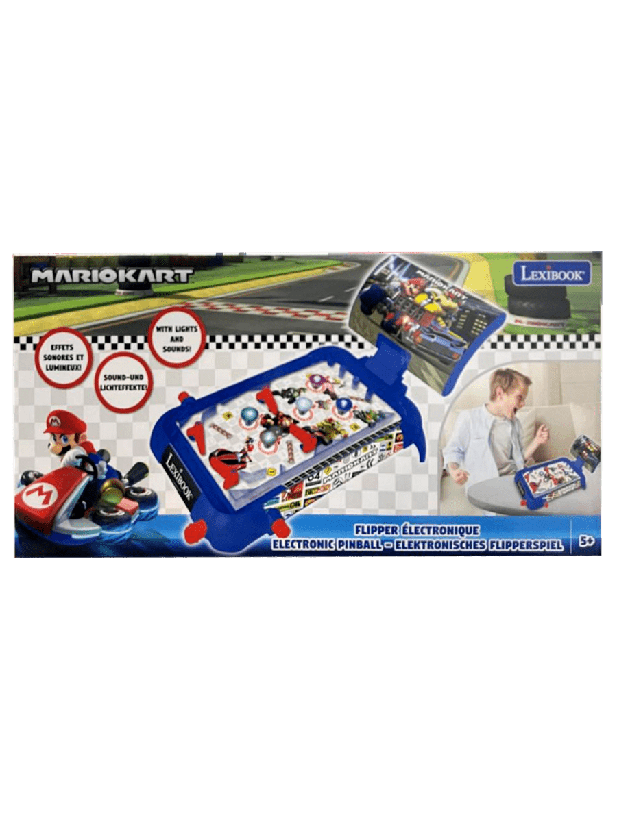 MARIO KART ELECTRONIC PINBALL W/LIGHTS N SOUND - Premium for Kids in Qatar | Toysaro.com