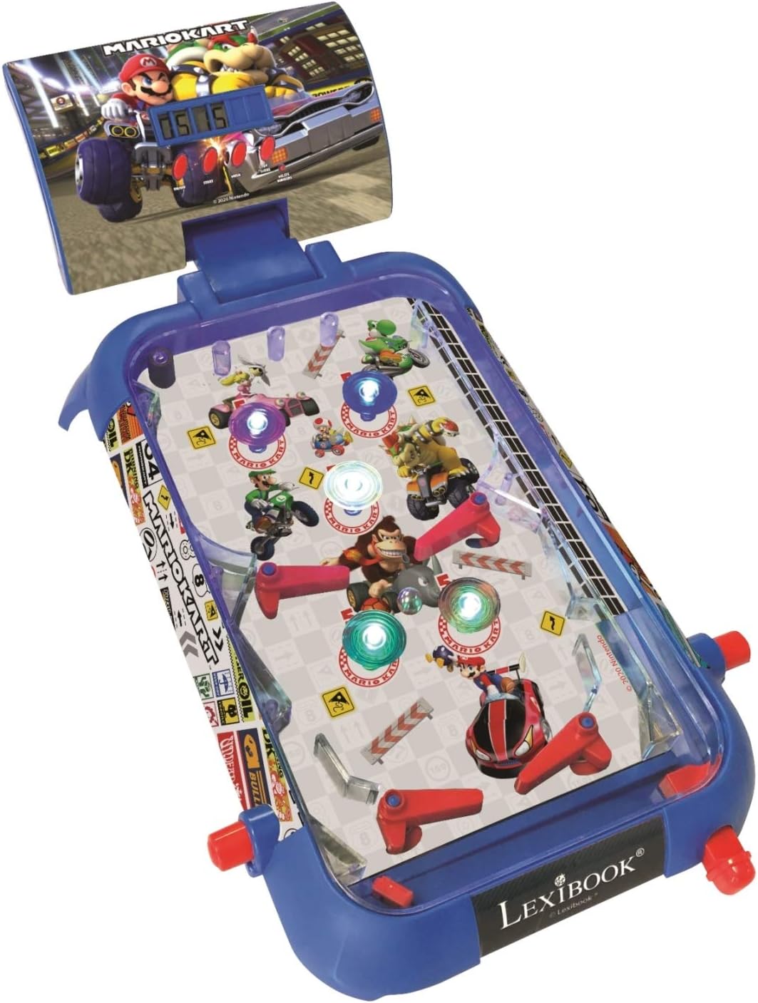 MARIO KART ELECTRONIC PINBALL W/LIGHTS N SOUND - Premium for Kids in Qatar | Toysaro.com