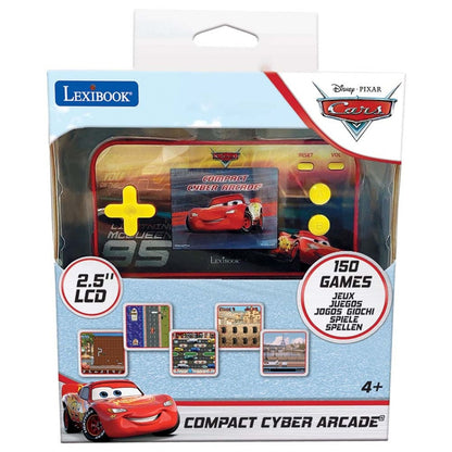 CARS HANDHELD CONSOLE COMPACT CYBER ARCADE 2.5 INCH 150 GAMES - Premium for Kids in Qatar | Toysaro.com