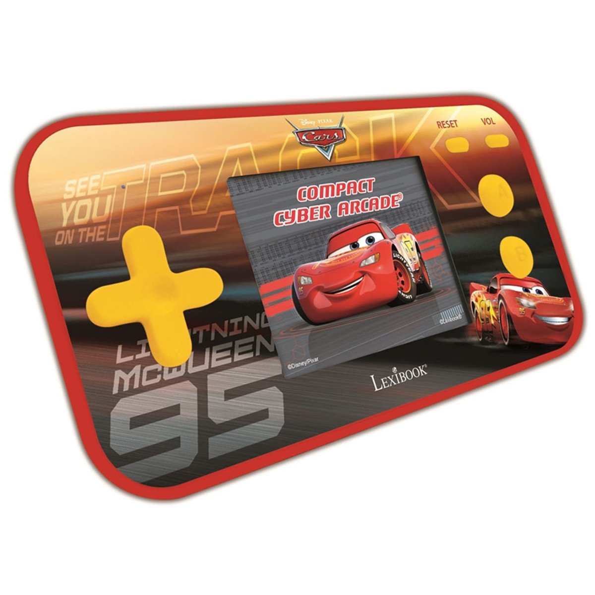 CARS HANDHELD CONSOLE COMPACT CYBER ARCADE 2.5 INCH 150 GAMES - Premium for Kids in Qatar | Toysaro.com