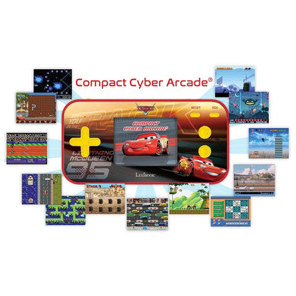 CARS HANDHELD CONSOLE COMPACT CYBER ARCADE 2.5 INCH 150 GAMES - Premium for Kids in Qatar | Toysaro.com