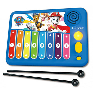 PAW PATROL ELECTRONIC XYLOPHONE W/LEARNING MUSIC METHOD W/LIGHTS - Premium for Kids in Qatar | Toysaro.com