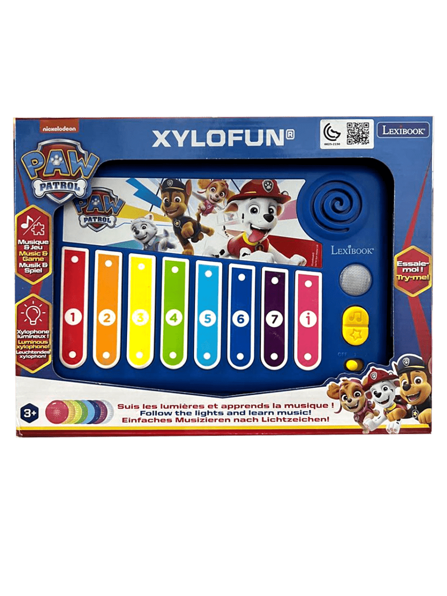 PAW PATROL ELECTRONIC XYLOPHONE W/LEARNING MUSIC METHOD W/LIGHTS - Premium for Kids in Qatar | Toysaro.com