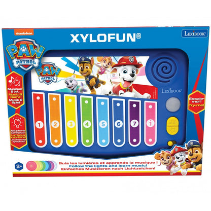 PAW PATROL ELECTRONIC XYLOPHONE W/LEARNING MUSIC METHOD W/LIGHTS - Premium for Kids in Qatar | Toysaro.com