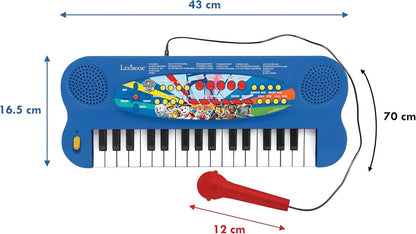 PAW PATROL ELECTRONIC KEYBOARD W/MIC 32 KEYS - Premium for Kids in Qatar | Toysaro.com