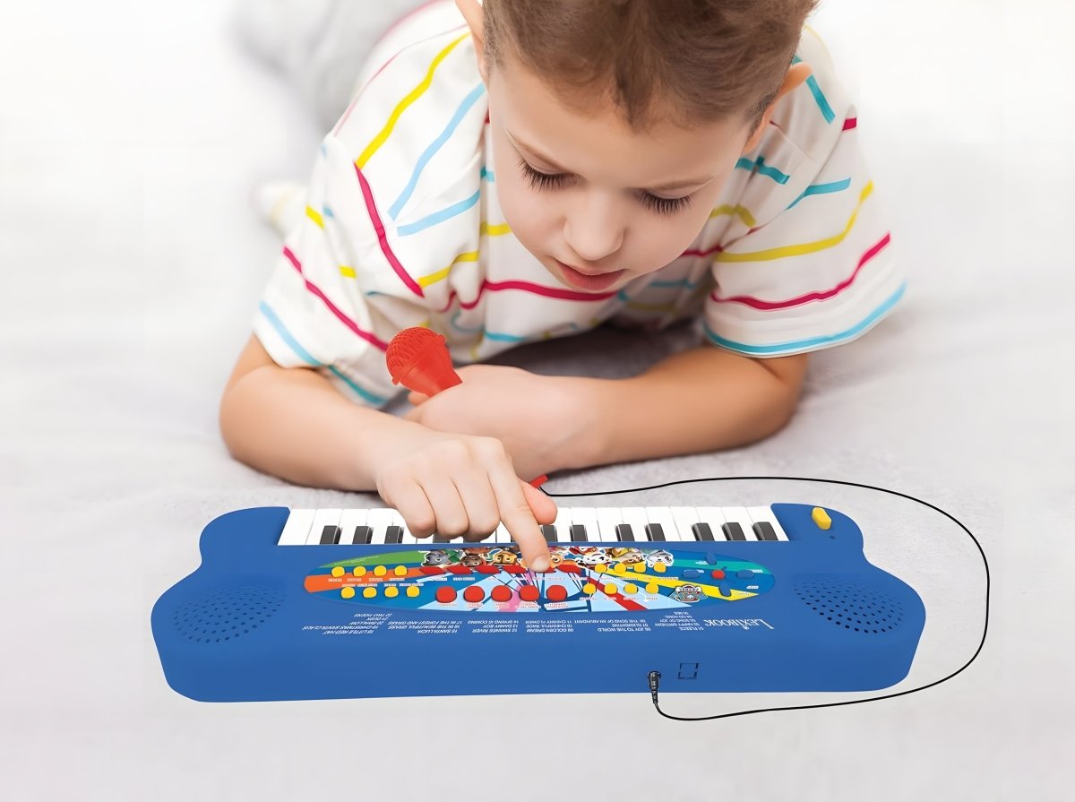PAW PATROL ELECTRONIC KEYBOARD W/MIC 32 KEYS - Premium for Kids in Qatar | Toysaro.com