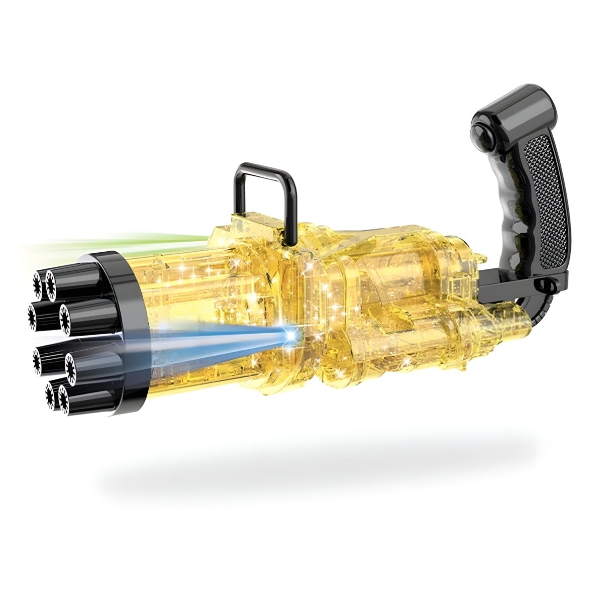 LITTLE STORY - 8 HOLES BUBBLE MACHINE KIDS GUN - YELLOW - Premium for Kids in Qatar | Toysaro.com