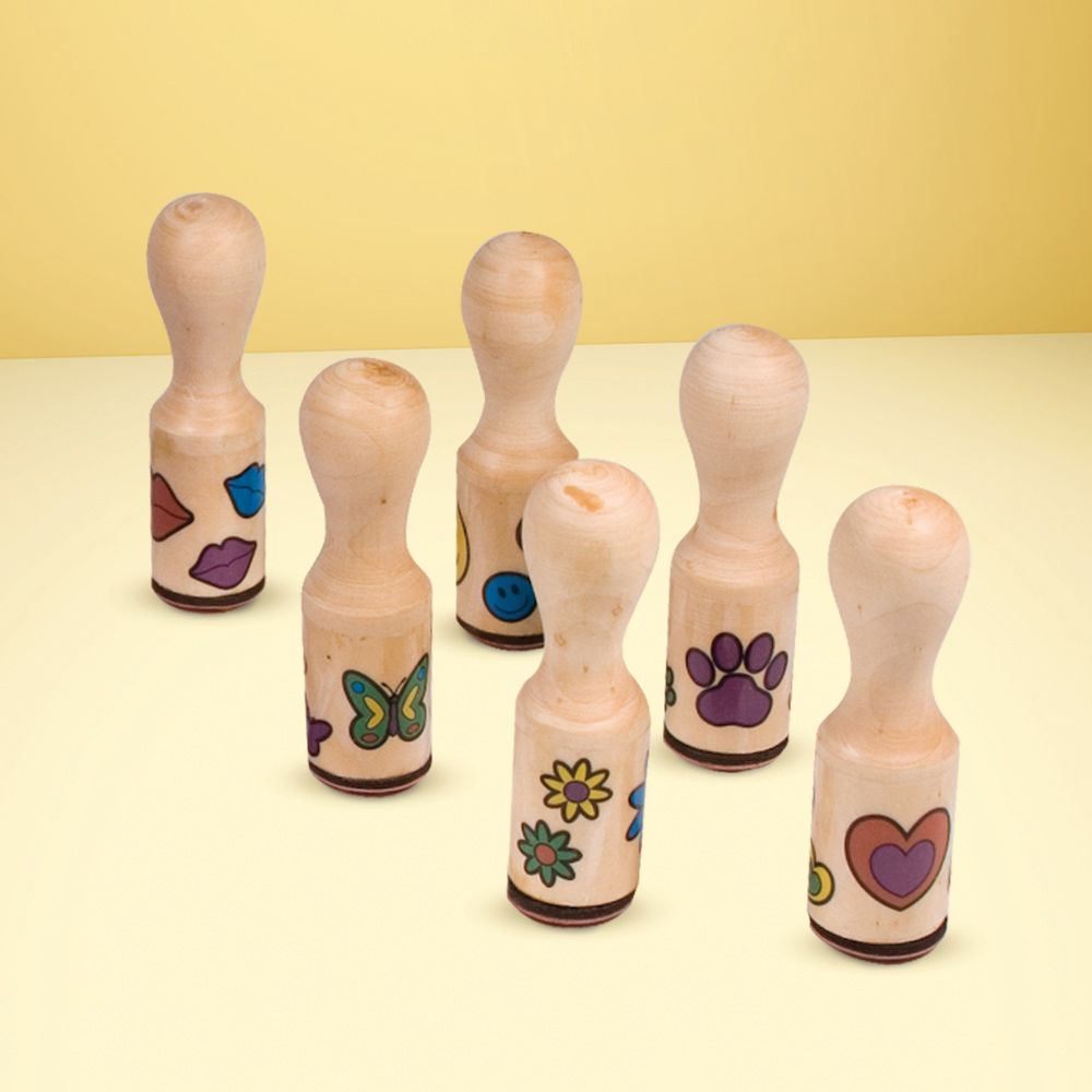 Melissa and Doug Happy Handle Stamp Set