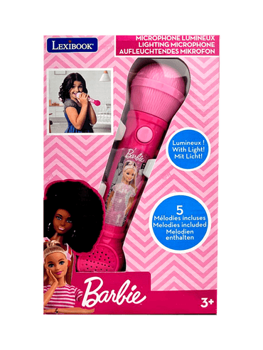 BARBIE LIGHTING MICROPHONE - Premium for Kids in Qatar | Toysaro.com