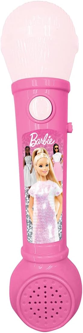 BARBIE LIGHTING MICROPHONE - Premium for Kids in Qatar | Toysaro.com