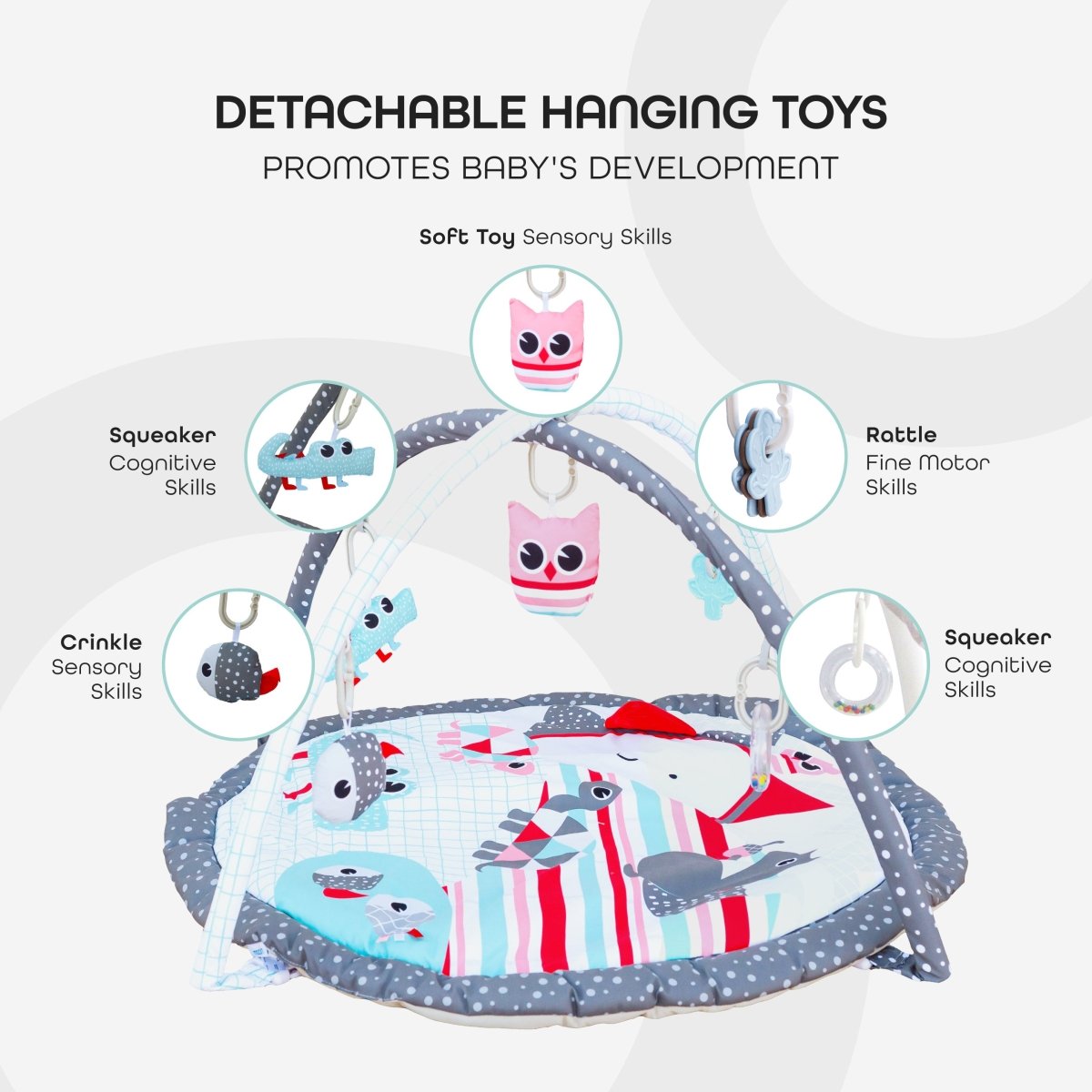 MOON PERKY - PLAYMAT - GOOD DAY - Premium for Kids in Qatar | Toysaro.com