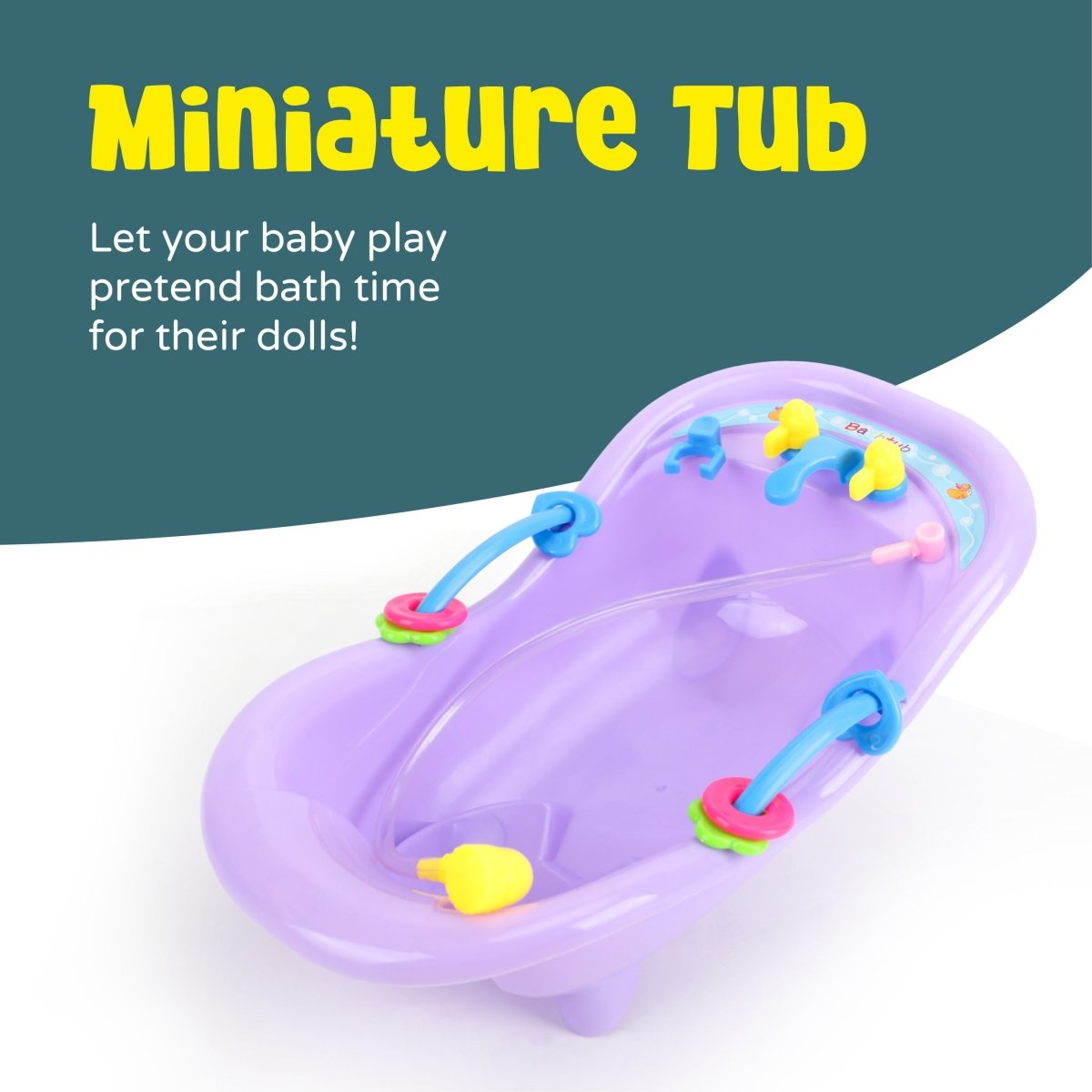 MOON MINI DUCK BATH TUB - PURPLE - Premium for Kids in Qatar | Toysaro.com