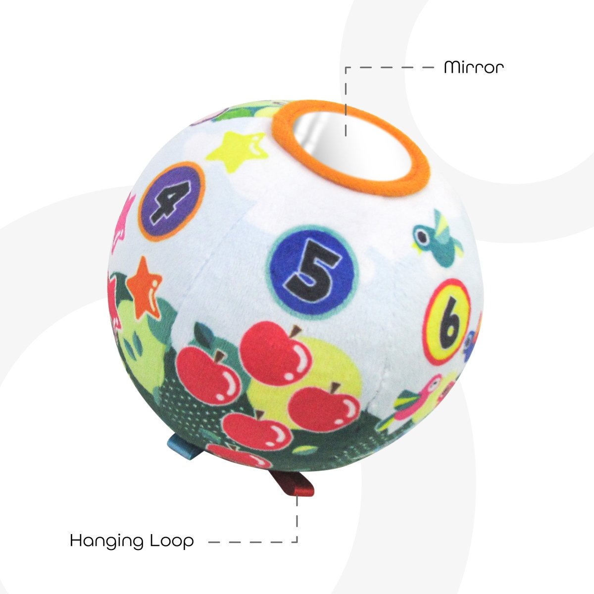 MOON SOFT BALL - NUMBERS - Premium for Kids in Qatar | Toysaro.com