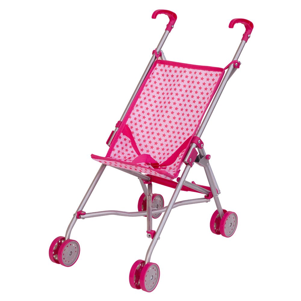 MOON BABY DOLL BUGGY - PRETEND TO PLAY - PINK - Premium for Kids in Qatar | Toysaro.com