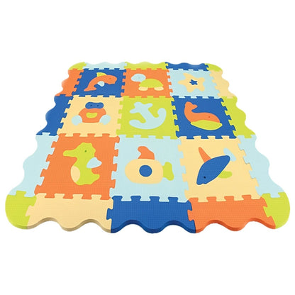 MOON KIDS PUZZLE ACTIVITY FLOOR MAT - 9PCS W/BORDERS - OCEAN WORLD - Premium for Kids in Qatar | Toysaro.com