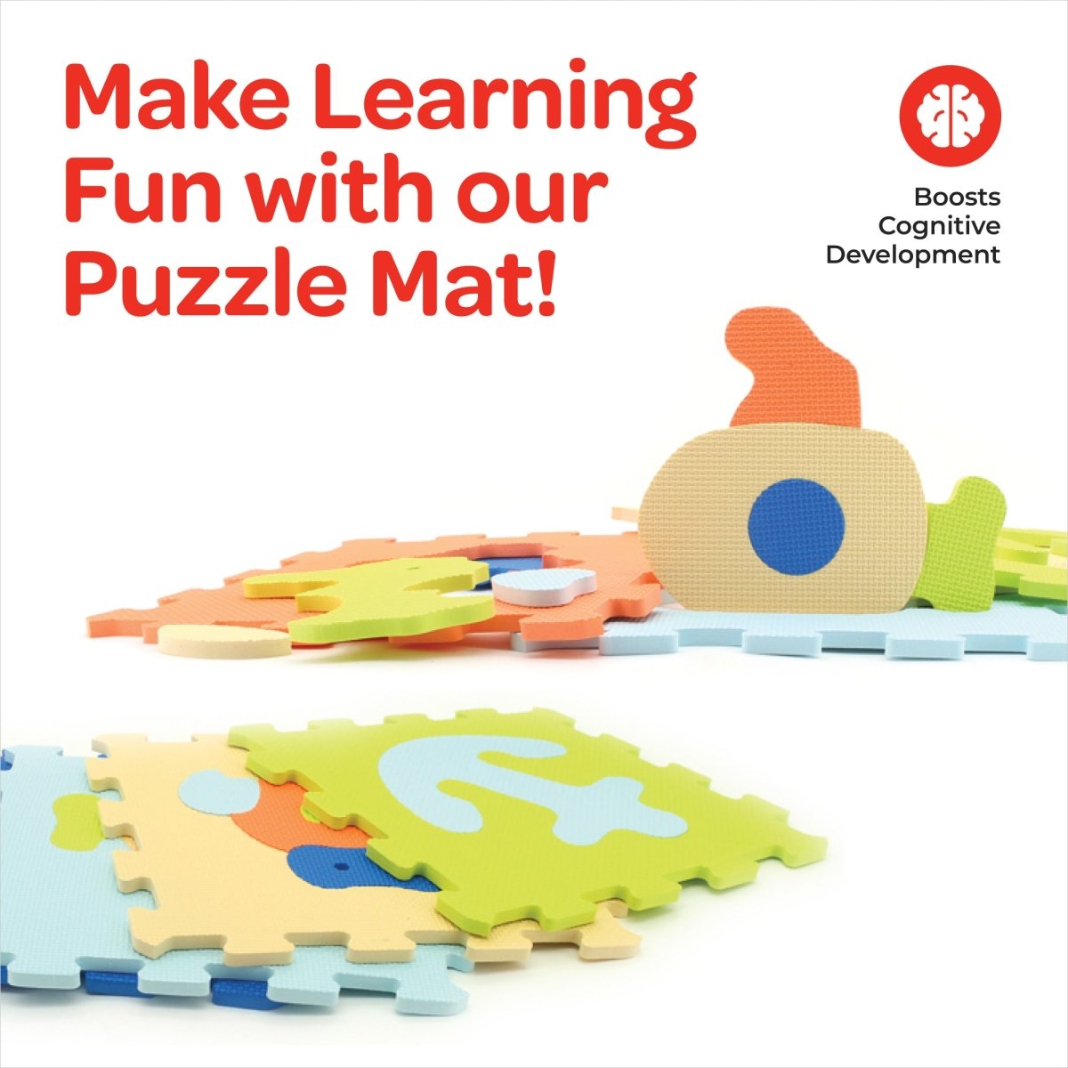MOON KIDS PUZZLE ACTIVITY FLOOR MAT - 9PCS W/BORDERS - OCEAN WORLD - Premium for Kids in Qatar | Toysaro.com