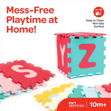 MOON KIDS PUZZLE ACTIVITY FLOOR MAT - 26PCS, ALPHABET PUZZLE - Premium for Kids in Qatar | Toysaro.com