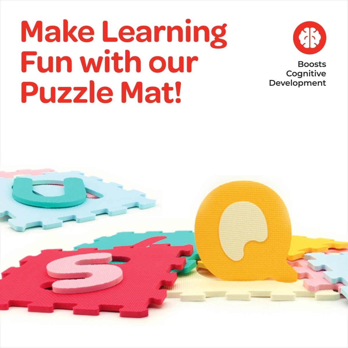 MOON KIDS PUZZLE ACTIVITY FLOOR MAT - 26PCS, ALPHABET PUZZLE - Premium for Kids in Qatar | Toysaro.com