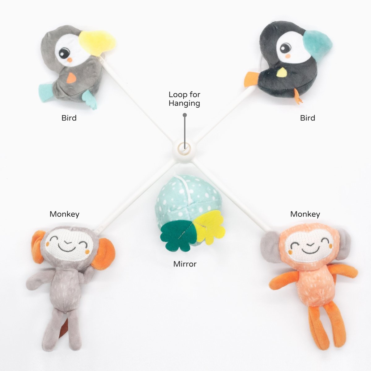 MOON JUNGLE FRIENDS MUSCIAL MOBILE - Premium for Kids in Qatar | Toysaro.com