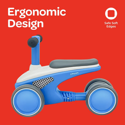 MOON DASHER RIDE ON SCOOTER - BLUE - Premium for Kids in Qatar | Toysaro.com