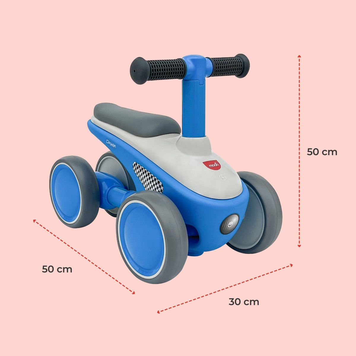 MOON DASHER RIDE ON SCOOTER - BLUE - Premium for Kids in Qatar | Toysaro.com